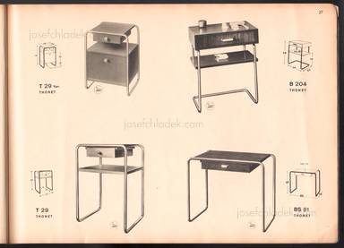Sample page 28 for book  Thonet &ndash; Stahlrohrm&ouml;bel