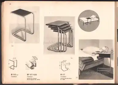 Sample page 22 for book "Thonet – Thonet - Stahlrohrmöbel (Catalogue 1934)" Sample page 22 for book "Thonet – Thonet - Stahlrohrmöbel (Catalogue 1934)"