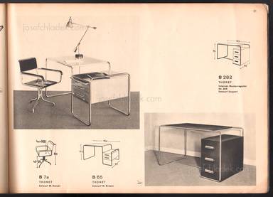 Sample page 19 for book "Thonet – Thonet - Stahlrohrmöbel (Catalogue 1934)" Sample page 19 for book "Thonet – Thonet - Stahlrohrmöbel (Catalogue 1934)"