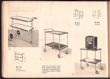 Sample page 12 for book "Thonet – Thonet - Stahlrohrmöbel (Catalogue 1934)" Sample page 12 for book "Thonet – Thonet - Stahlrohrmöbel (Catalogue 1934)"