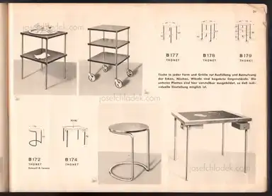 Sample page 11 for book "Thonet – Thonet - Stahlrohrmöbel (Catalogue 1934)" Sample page 11 for book "Thonet – Thonet - Stahlrohrmöbel (Catalogue 1934)"