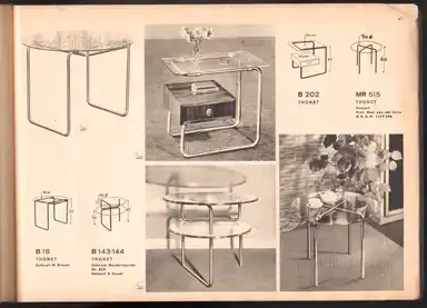 Sample page 9 for book "Thonet – Thonet - Stahlrohrmöbel (Catalogue 1934)" Sample page 9 for book "Thonet – Thonet - Stahlrohrmöbel (Catalogue 1934)"