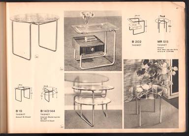Sample page 42 for book  Thonet &ndash; Stahlrohrm&ouml;bel