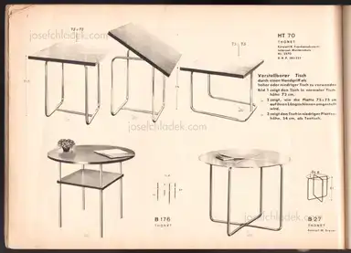 Sample page 8 for book "Thonet – Thonet - Stahlrohrmöbel (Catalogue 1934)" Sample page 8 for book "Thonet – Thonet - Stahlrohrmöbel (Catalogue 1934)"