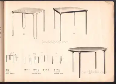 Sample page 7 for book "Thonet – Thonet - Stahlrohrmöbel (Catalogue 1934)" Sample page 7 for book "Thonet – Thonet - Stahlrohrmöbel (Catalogue 1934)"