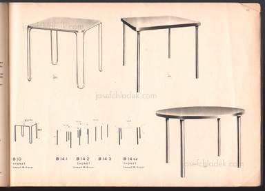 Sample page 44 for book  Thonet &ndash; Stahlrohrm&ouml;bel