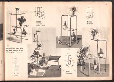 Sample page 3 for book "Thonet – Thonet - Stahlrohrmöbel (Catalogue 1934)" Sample page 3 for book "Thonet – Thonet - Stahlrohrmöbel (Catalogue 1934)"