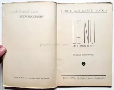 Sample page 20 for book "Natkin, Marcel – Marcel Natkin (ed.) - Le nu en photographie" Sample page 20 for book "Natkin, Marcel – Marcel Natkin (ed.) - Le nu en photographie"