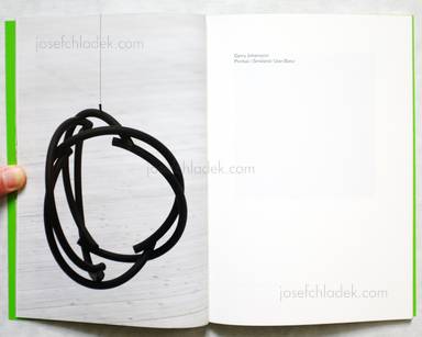 Sample page 2 for book  Gerry/ Englund Johansson – Lars Englund / Skulptur and Gerry Johansson / Fotografi