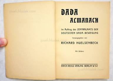 Sample page 12 for book "Huelsenbeck, Richard (Hrsg.) – Richard Huelsenbeck - Dada Almanach" Sample page 12 for book "Huelsenbeck, Richard (Hrsg.) – Richard Huelsenbeck - Dada Almanach"