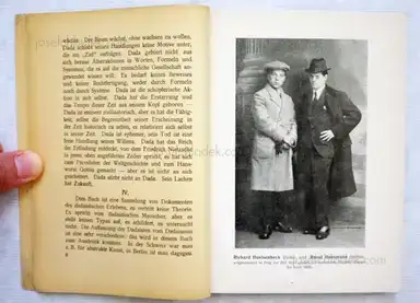 Sample page 11 for book "Huelsenbeck, Richard (Hrsg.) – Richard Huelsenbeck - Dada Almanach" Sample page 11 for book "Huelsenbeck, Richard (Hrsg.) – Richard Huelsenbeck - Dada Almanach"