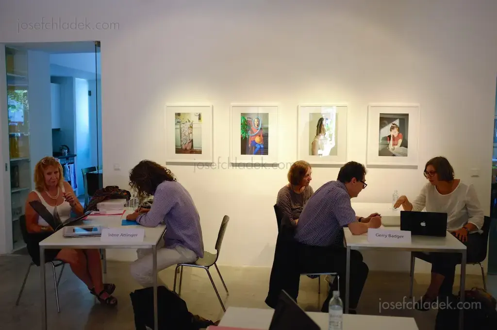 Irène Attinger (Maison Européenne de la photographie), Meinrad Hofer, Gerry Badger, Dagmar Kolatschny
