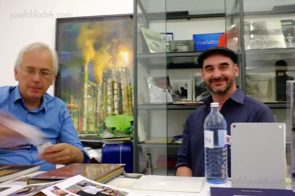 Dirk K. Bakker, Michael Kollmann (Ostlicht, festival director)