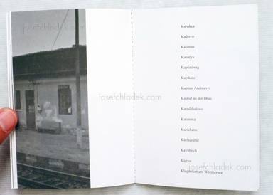 Sample page 7 for book "Lažetić, Tanja – Tanja Lazetic - Train Stations from Vienna to Istanbul in Alphabetical Order" Sample page 7 for book "Lažetić, Tanja – Tanja Lazetic - Train Stations from Vienna to Istanbul in Alphabetical Order"