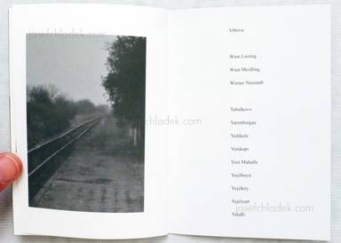 Sample page 8 for book  Tanja Lažetić – Train Stations from Vienna to Istanbul in Alphabetical Order