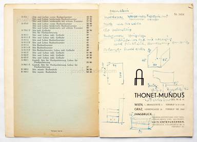 Sample page 1 for book  Thonet – Katalog „Thonet-Mundus“ Nr. 3404
