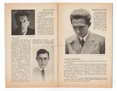 Sample page 5 for book "Piscatorbühne – Blätter der Piscatorbühne - Das Programm der Piscatorbühne (Nummer 1 September 1927)" Sample page 5 for book "Piscatorbühne – Blätter der Piscatorbühne - Das Programm der Piscatorbühne (Nummer 1 September 1927)"