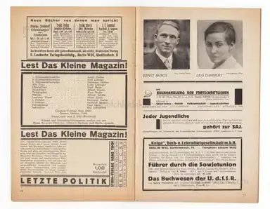 Sample page 3 for book "Piscatorbühne – Blätter der Piscatorbühne - Das Programm der Piscatorbühne (Nummer 1 September 1927)" Sample page 3 for book "Piscatorbühne – Blätter der Piscatorbühne - Das Programm der Piscatorbühne (Nummer 1 September 1927)"
