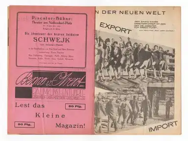 Sample page 3 for book "Piscatorbühne – Blätter der Piscatorbühne - Amerika, Du hast es besser!" Sample page 3 for book "Piscatorbühne – Blätter der Piscatorbühne - Amerika, Du hast es besser!"