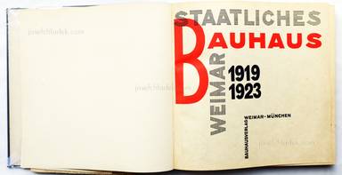 Sample page 1 for book  Staatliches Bauhaus in Weimar und Karl Nierendorf – Staatliches Bauhaus Weimar 1919-1923