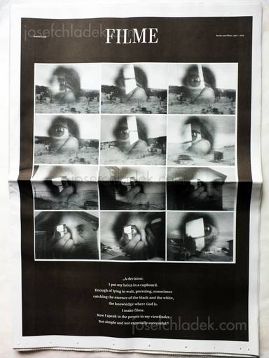 Sample page 8 for book  Robert Frank &ndash; Robert Frank | Books and Film, 1947-2014