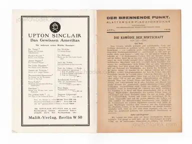 Sample page 6 for book "Piscatorbühne – Blätter der Piscatorbühne - Der brennende Punkt" Sample page 6 for book "Piscatorbühne – Blätter der Piscatorbühne - Der brennende Punkt"