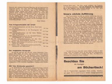 Sample page 3 for book  Piscatorbühne – Blätter der Piscatorbühne - Dem Andenken der verunglückten Bergarbeiter
