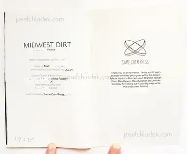 Sample page 2 for book "Pearce, Nathan – Nathan Pearce - Midwest Dirt (Bootleg Edition)" Sample page 2 for book "Pearce, Nathan – Nathan Pearce - Midwest Dirt (Bootleg Edition)"