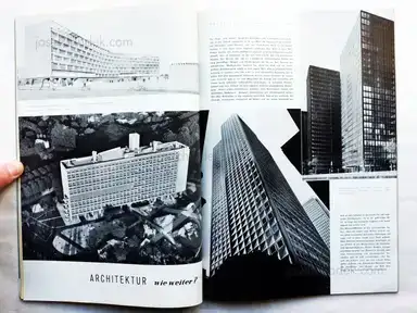 Sample page 6 for book "Gassner, Klotilde, Pawek, Karl H, Neven DuMont, Alfred (Hrsg.) – magnum – die Zeitschrift für das moderne Leben, Nummer 3, 1954 - "Wie weiter?"" Sample page 6 for book "Gassner, Klotilde, Pawek, Karl H, Neven DuMont, Alfred (Hrsg.) – magnum – die Zeitschrift für das moderne Leben, Nummer 3, 1954 - "Wie weiter?""
