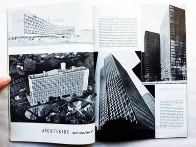 Sample page 3 for book  Klotilde Gassner – "Wie weiter?" magnum – die Zeitschrift für das moderne Leben, Nummer 3, 1954 