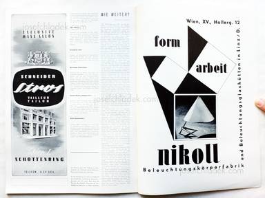 Sample page 8 for book  Klotilde Gassner – "Wie weiter?" magnum – die Zeitschrift für das moderne Leben, Nummer 3, 1954 