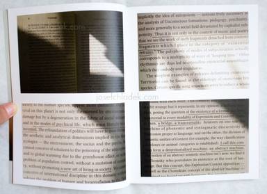 Sample page 1 for book  Carolina Saquel – Los Lectores - un proyecto fotografico sobre Caosmosis (Chaosmose)