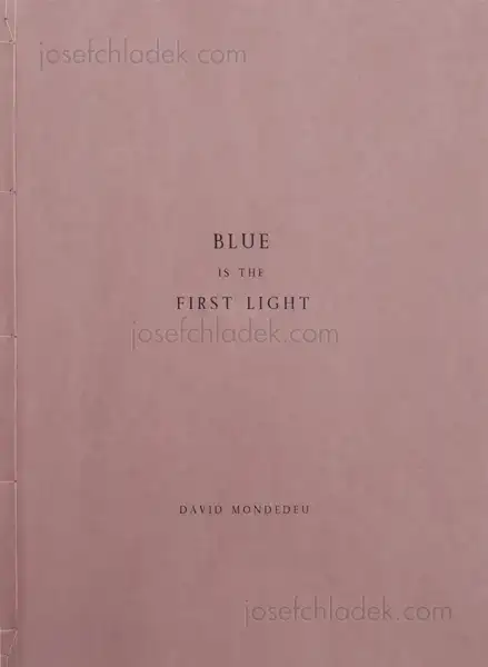 David Mondedeu - Blue is the First Light - Spread 2