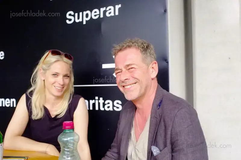 Verena Kaspar-Eisert (Kunst Haus Wien), Klaus Kehrer (Kehrer Verlag)