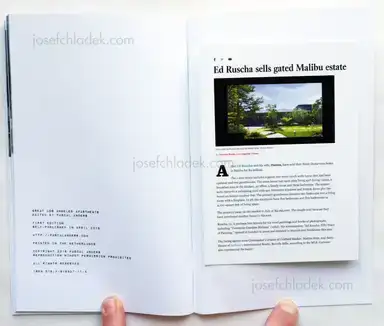Sample page 1 for book "Anders, Pascal – Pascal Anders - Los Angeles Apartments" Sample page 1 for book "Anders, Pascal – Pascal Anders - Los Angeles Apartments"