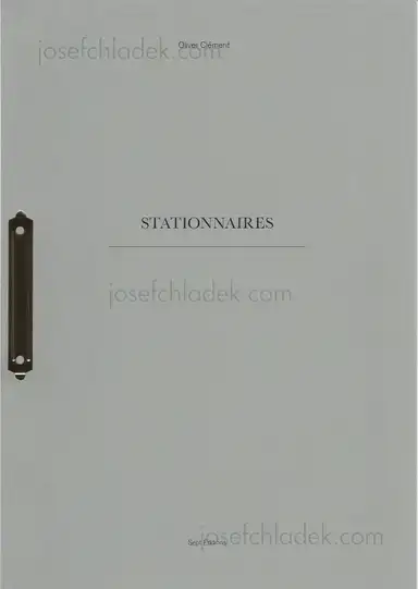 Oliver Clement - Stationnaires Oliver Clement - Stationnaires