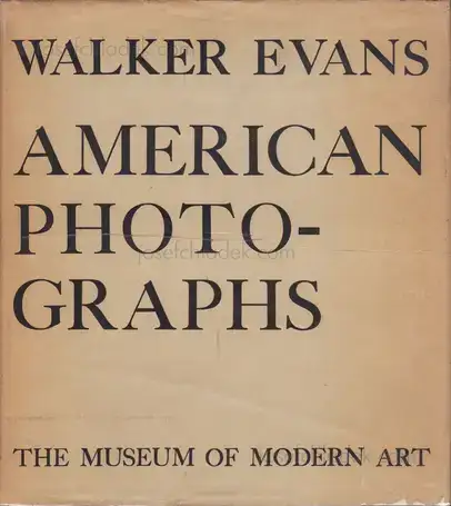 Cover of Walker Evans - American Photographs