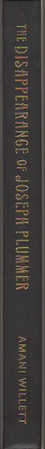 Book spine: Amani Willett - The Disappearance of Joseph Plummer