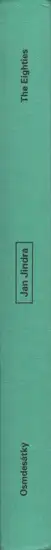 Book spine: Jan Jindra - Osmdesátky (The Eighties)