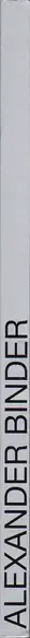 Book spine: Alexander Binder - Untitled