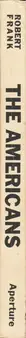 Book spine: Robert Frank - The Americans (second American edition)