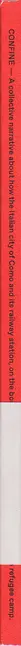 Book spine: Mattia Vacca, Philip Di Salvo, Emanuele Amighetti - Confine
