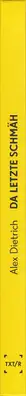Book spine: Alex Dietrich - Da letzte Schmäh