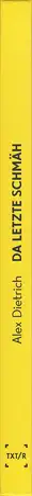 Book spine: Alex Dietrich - Da letzte Schmäh
