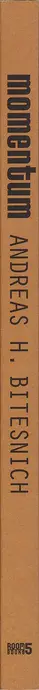 Book spine: Andreas H. Bitesnich - Momentum
