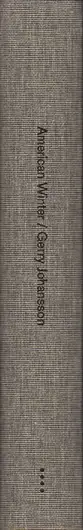 Book spine: Gerry Johansson - American Winter