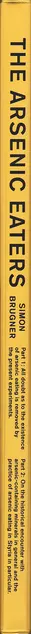 Book spine: Simon Brugner - The Arsenic Eaters