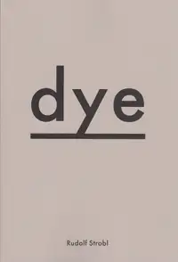 Cover of Rudolf Strobl - dye