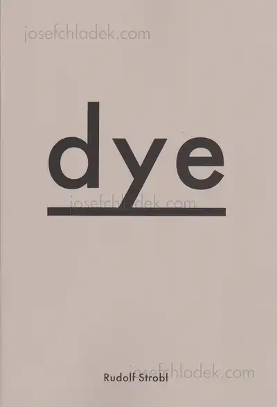 Cover of Rudolf Strobl - dye