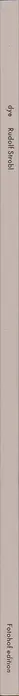 Book spine: Rudolf Strobl - dye